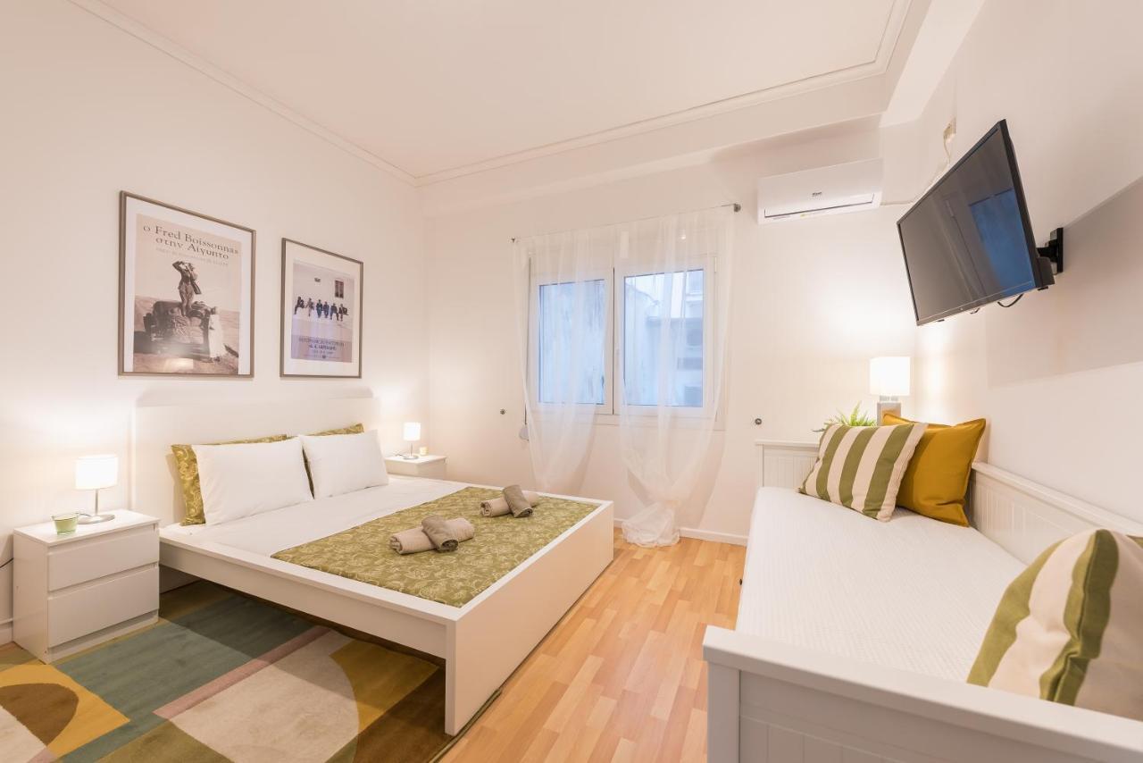Apartment At Megaro Mousikis St Semi Basement 1Bed 2 Pers Atény Exteriér fotografie